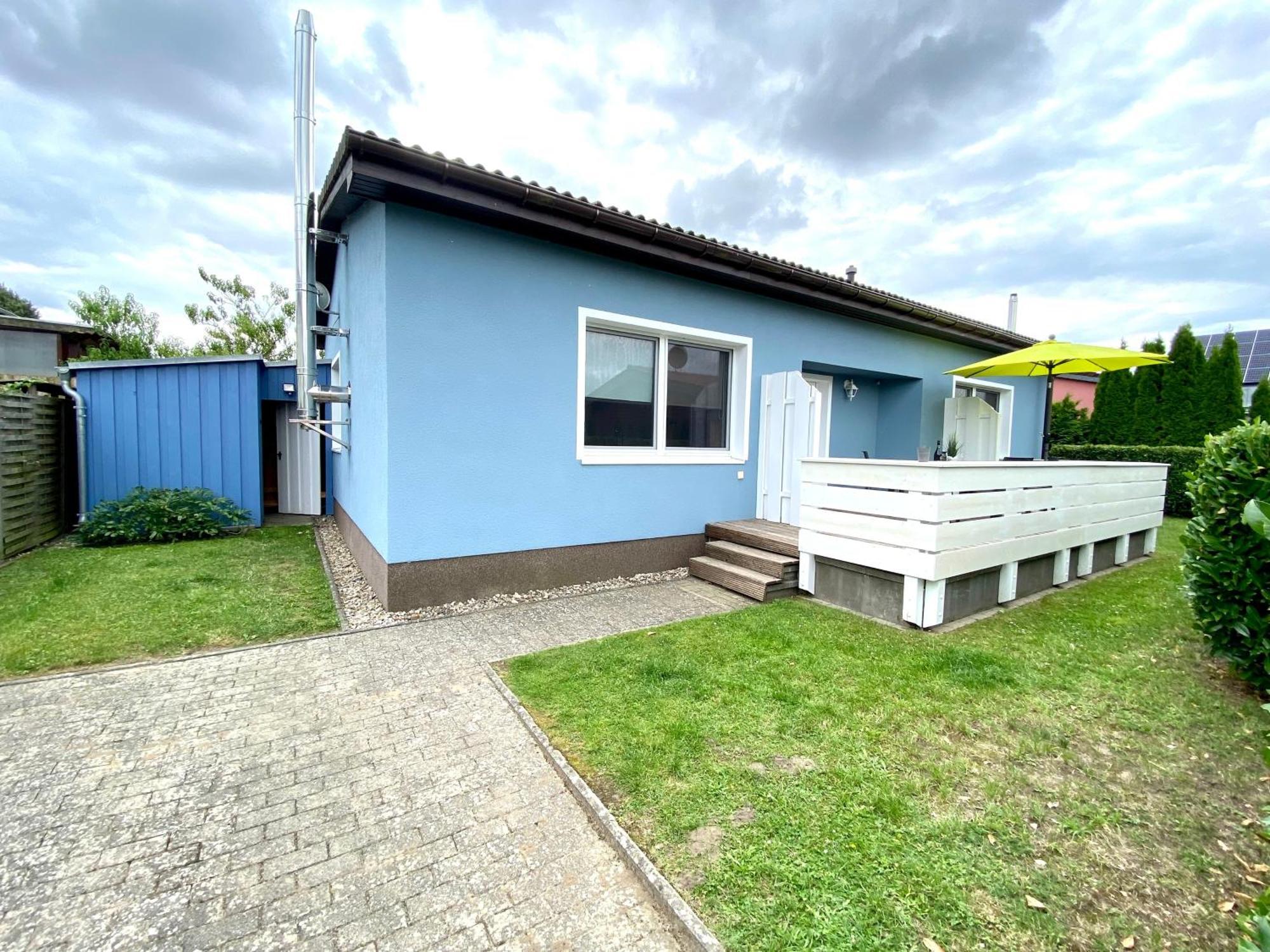 Kapitaens-Bungalow Am See Göhren-Lebbin Exteriör bild